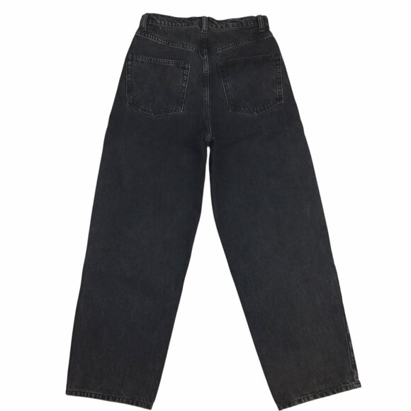 We the Free Womens Denim Wide Leg Jeans Mid-Rise Crop Size 26 - Picture 4 of 10